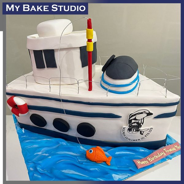 3D Ship Cake