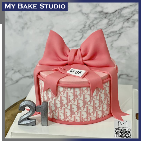 Dior Ribbon Cake