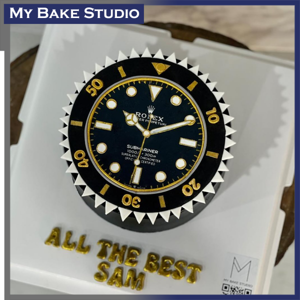 Branded Watch 1 Cake