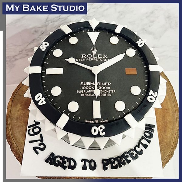Branded Watch 4 Cake