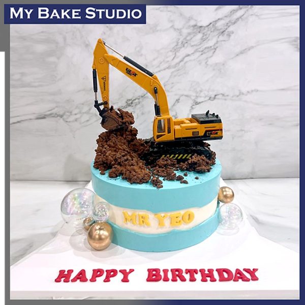 Construction Loaded Cake