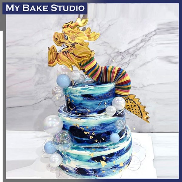 Sky Dragon Cake