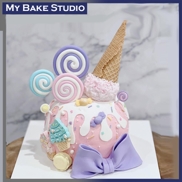 Cone Candy Cake
