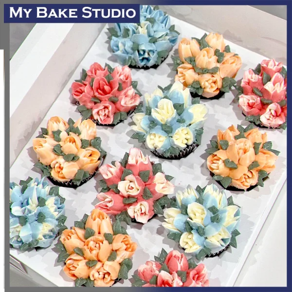 Garden Bloom Cupcakes