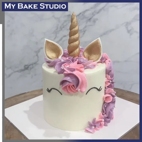 4'' Unicorn Cake