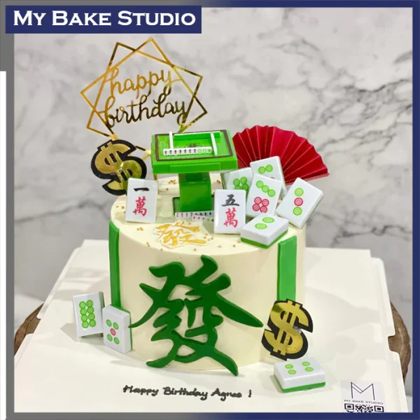 Mahjong Legend Cake