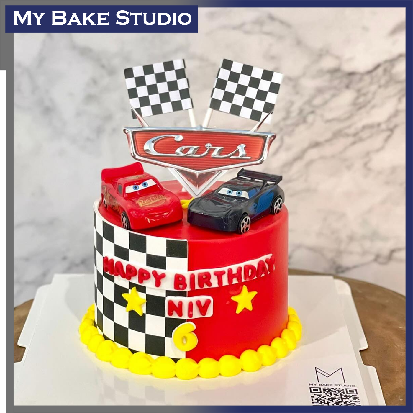 972 Cars Cake