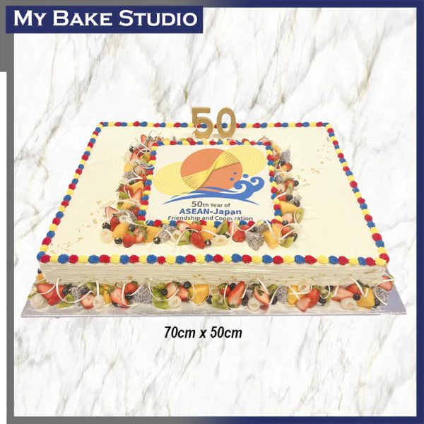 Corporate Edible Image Cake