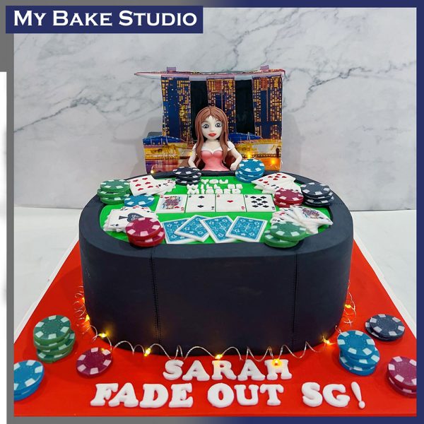 God of Gambler Cake