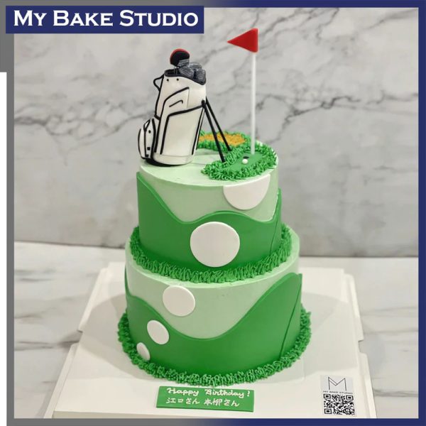 Golfer Cake