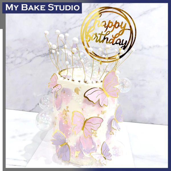 Graceful Butterfly Cake