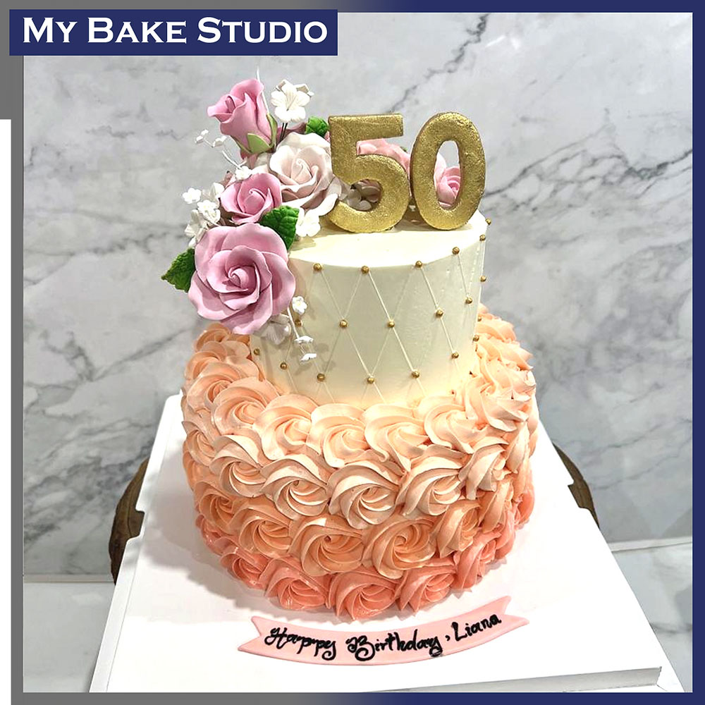 Grand Floral Cake-img1