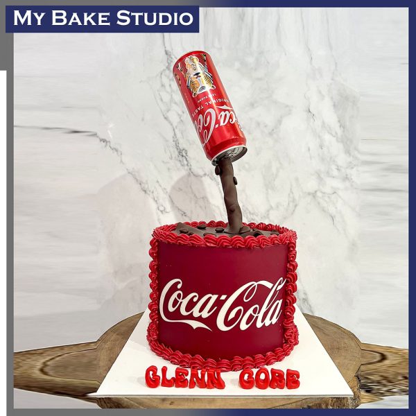 Gravity Coke Cake