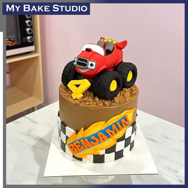 Hot Wheels Cake