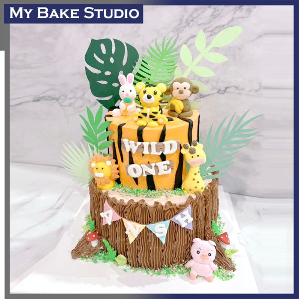 Jungle Safari Cake