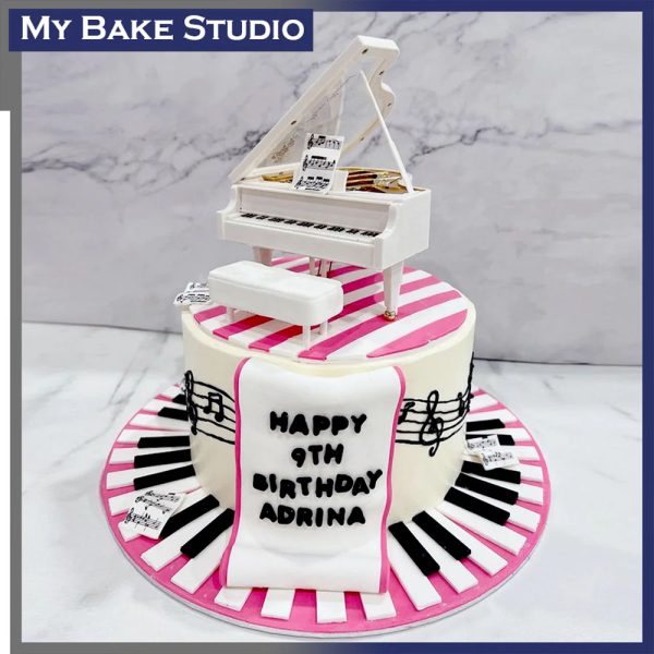 Keynote Piano Cake