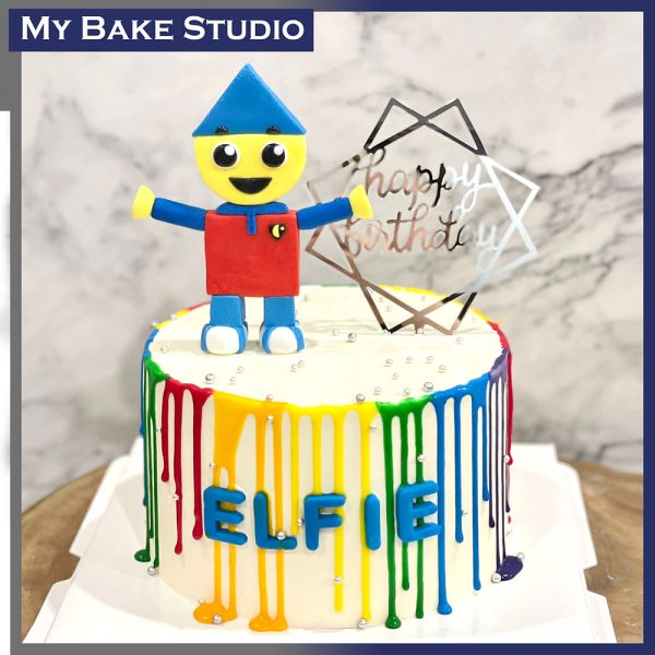Little Brick Man Cake