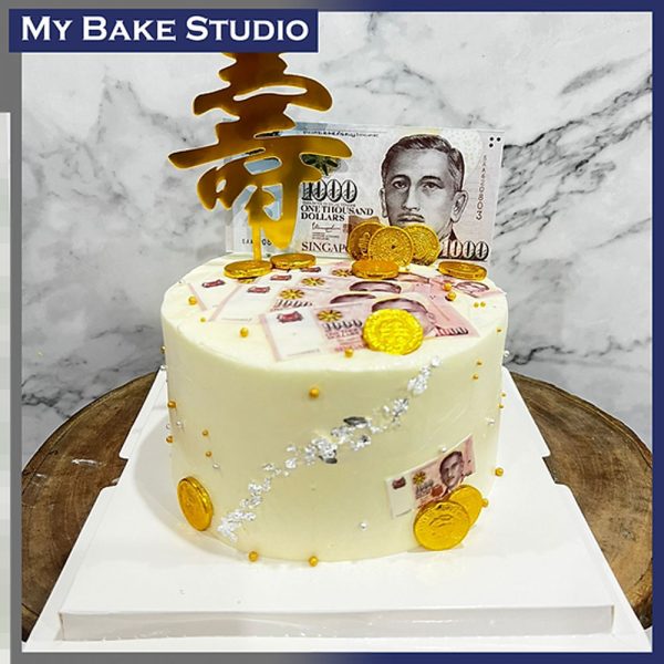 Longevity Money Cake