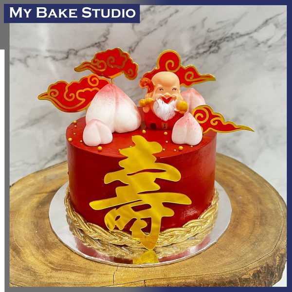 Longevity Shou Gong Cake
