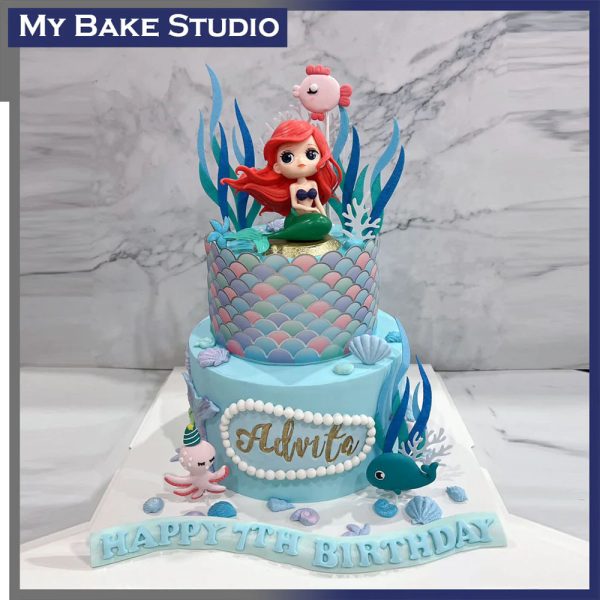 Mermaid World Cake