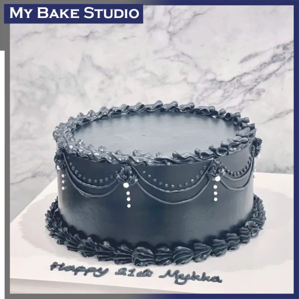 Midnight Elegeance Cake