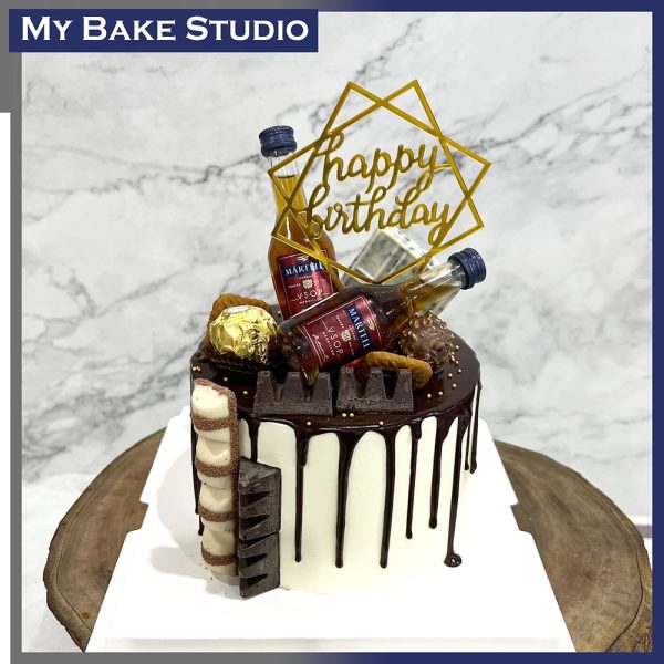 Mini Bottle Alcohol Cake