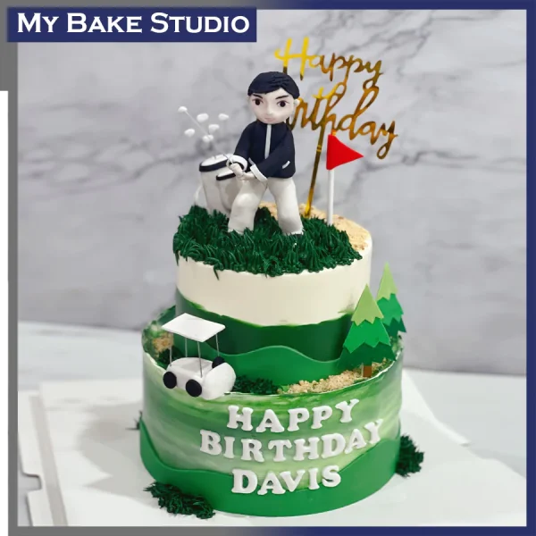 Pro Golfer Cake