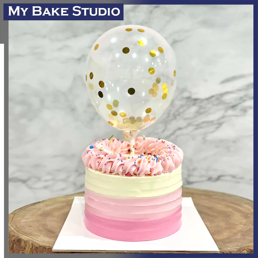 The Ombre Rosette Cake-img1