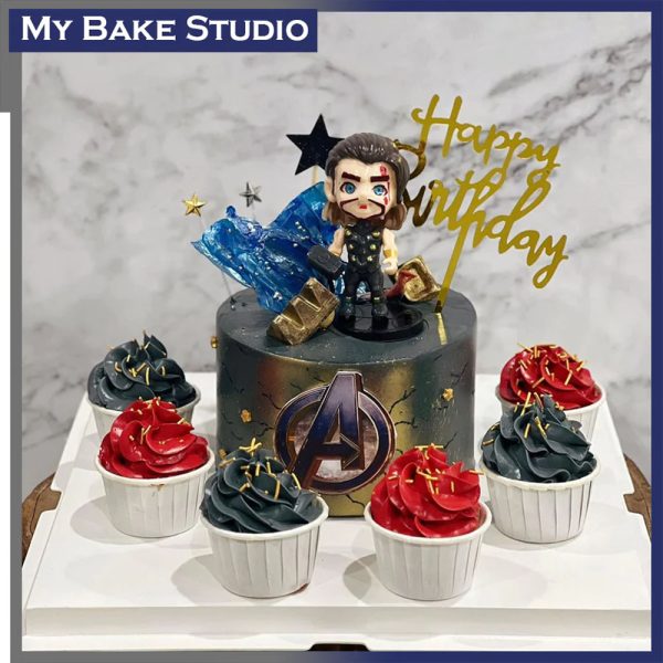 Thunder Hero Cake Set