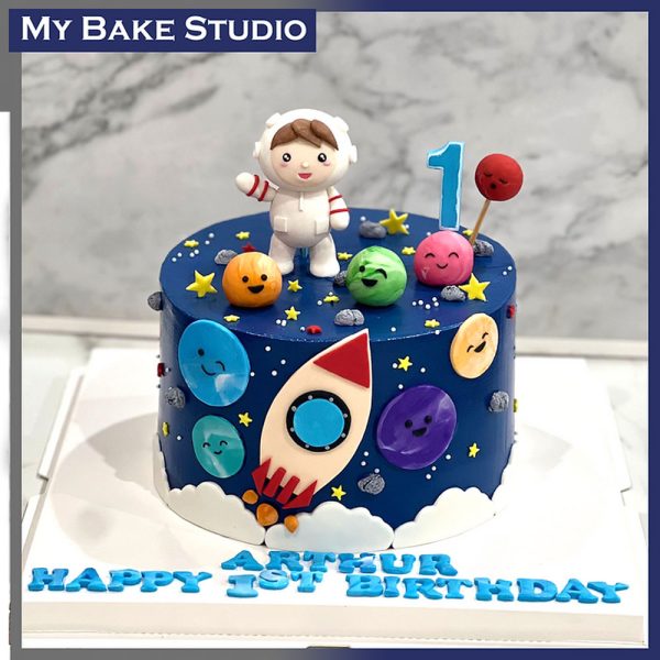 Space Boy Cake