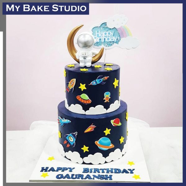 Space Theme Cake