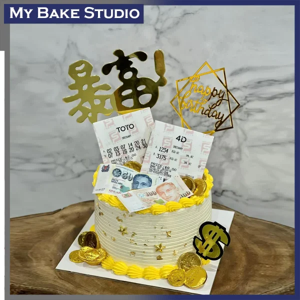 Lucky Money Cake