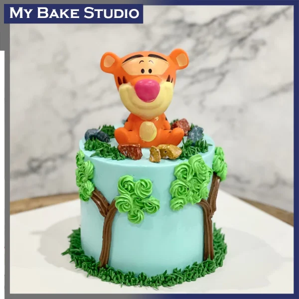 4'' Tiger Cake