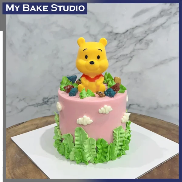 4'' Yellow Bear Cake
