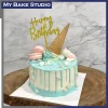 Ice Cream Cone Drip Cake