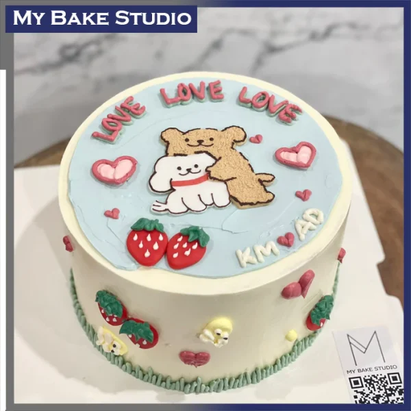 Maltese & Friends Cake