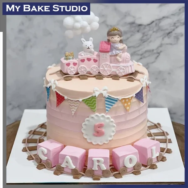 Mini Train Cake