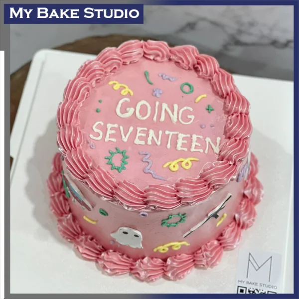 Going Seventeen Cake