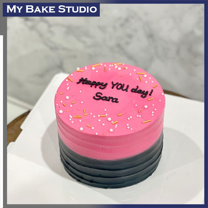 667BlackPinkCake