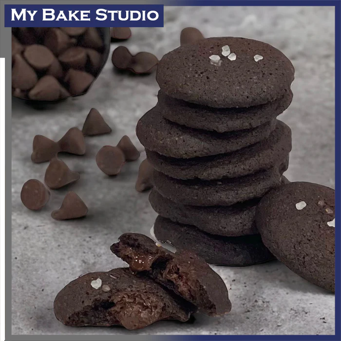 Sea Salt Double Chocolate Cookie