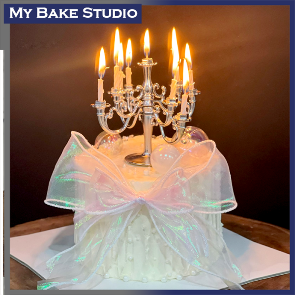 Romance of the candle light Cake