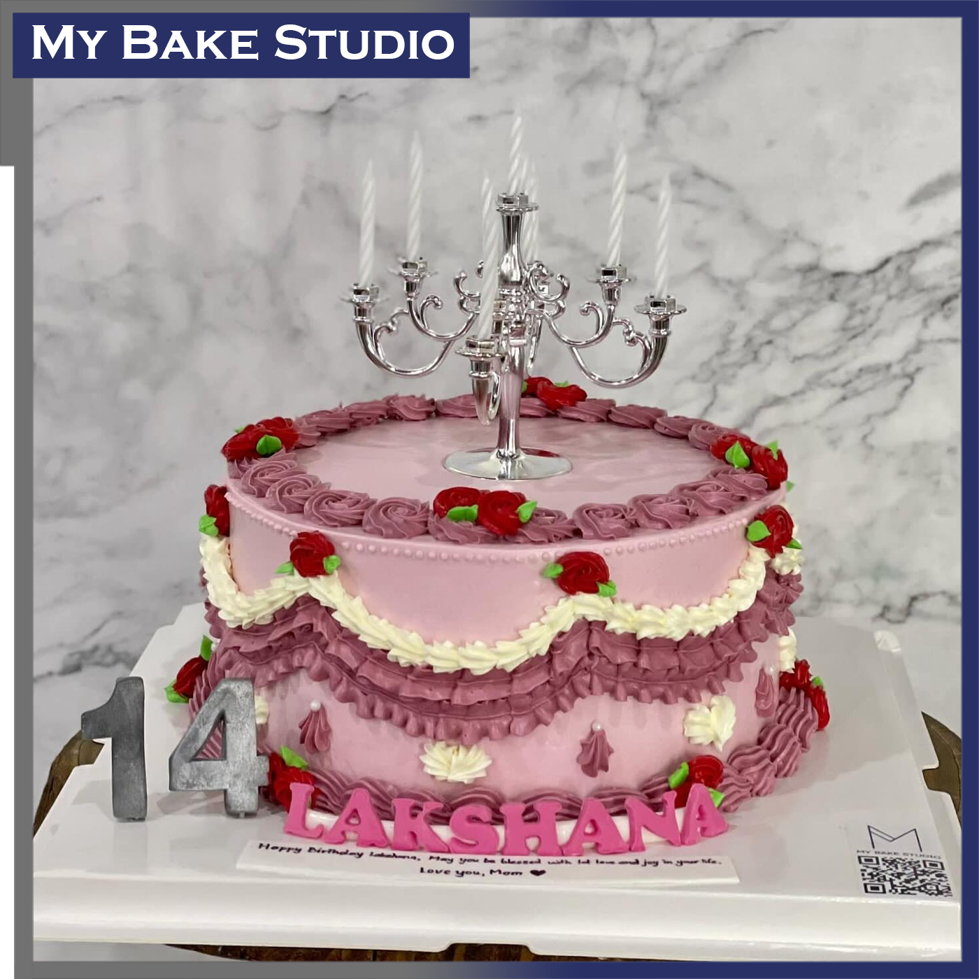 847 Candle Cake