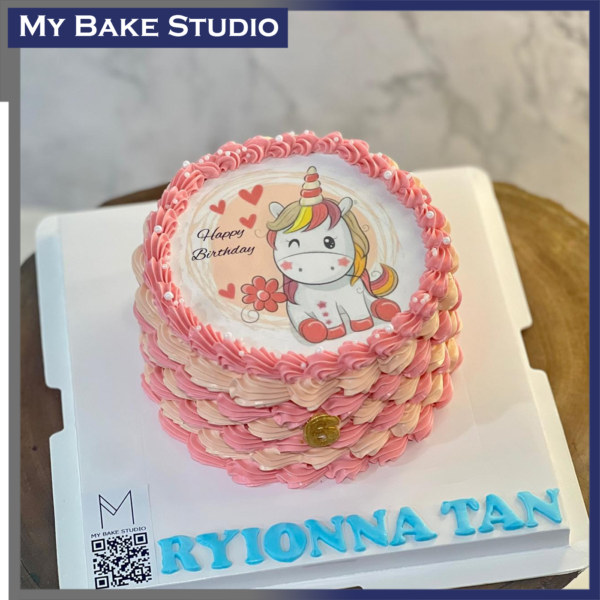 Cutie Unicorn Cake