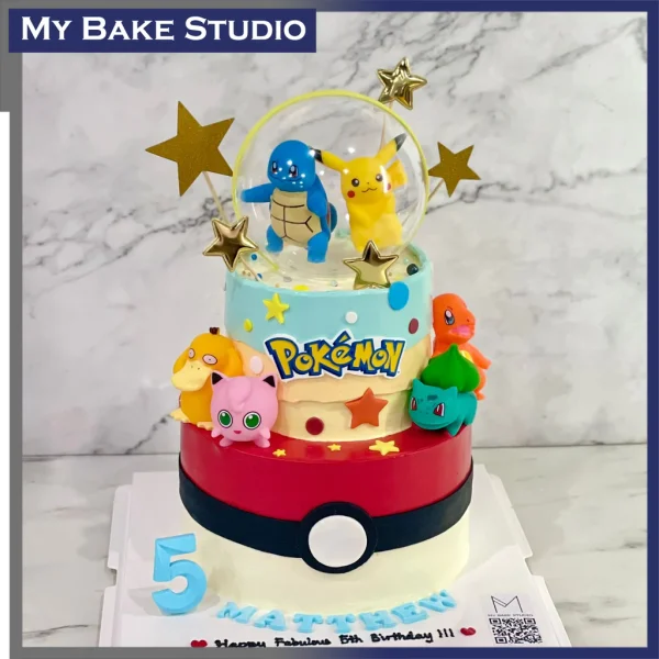 Pokemon & Friends Cake