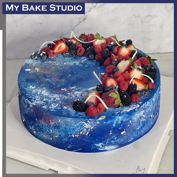 Galaxy Fruit Cake