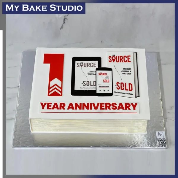 Corporate Year Book Cake