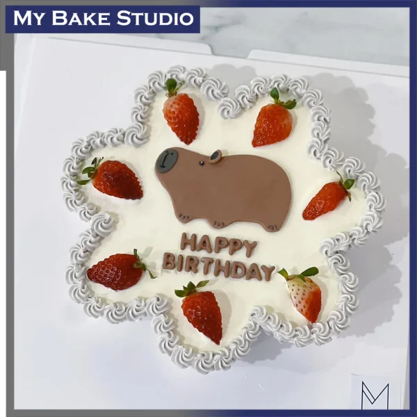 Capybara Capybara Cake