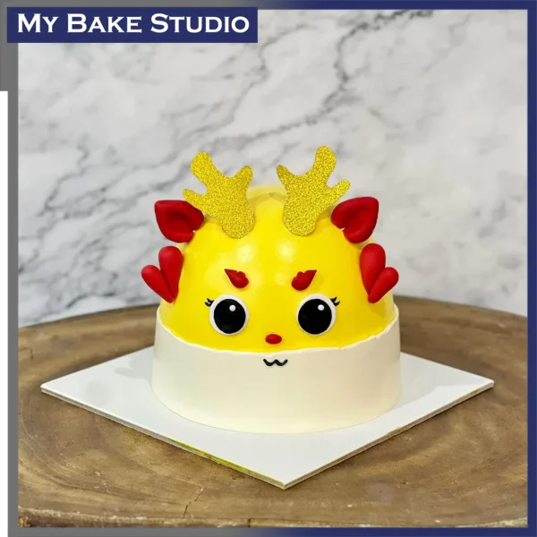 4'' Dragon Baby Cake