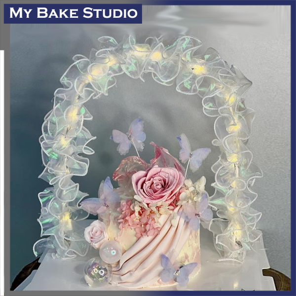 Arch Butterfly Bloom Cake