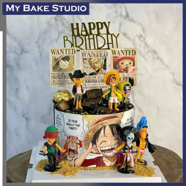 One Wanted Pirate Cake